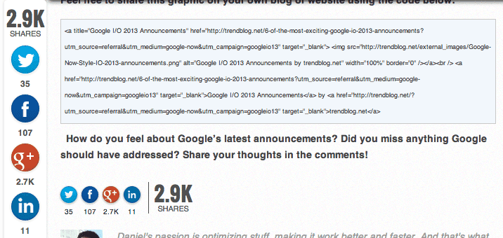 side and bottom social share bar