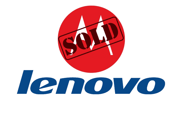 Google Sells Motorola For $2.91 Billion To Lenovo