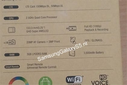 Samsung Galaxy S5 Features   Specs Rumour Roundup - 78