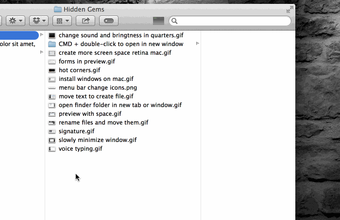 folder in new tab or window