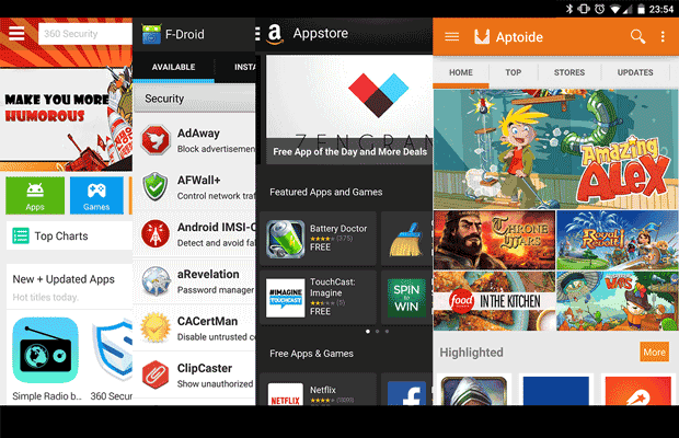 Best Google Play Store Alternatives For Your Android Device - 99