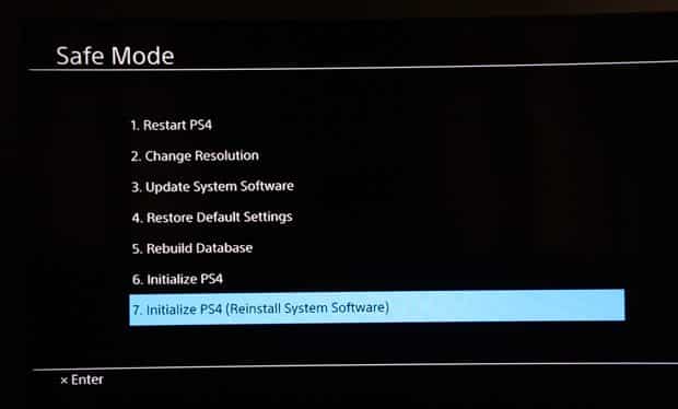 Прошивку 4.0. Safe Mode ps4. Безопасный режим пс4. Безопасный режим пс4 слим. Меню безопасного режима ps4.