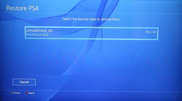 ps4 firmware for new hard drive