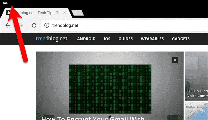 All Incognito tabs closed in Chrome on an Android tablet.
