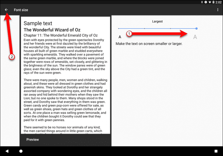 How To Change The Text Size & Font On Your Android Device
