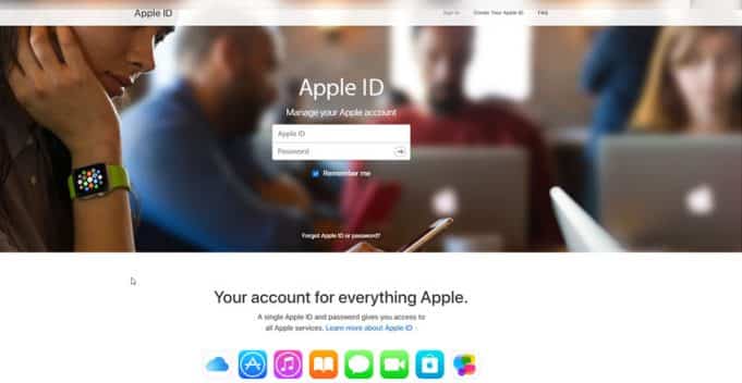 recovering my apple id password