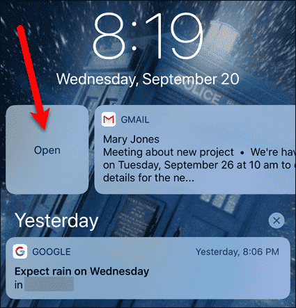 How To View  Open    Dismiss Notifications On iOS 11 - 3