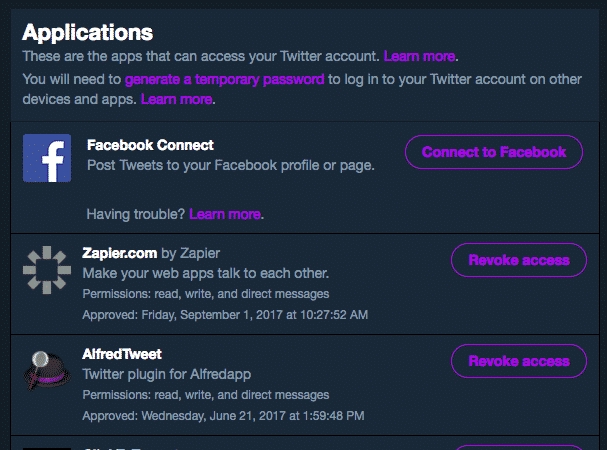 How To Revoke Third Party App Access on Twitter   Facebook - 92