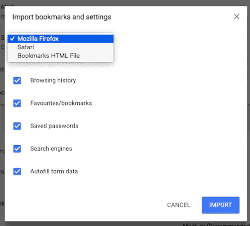 How To Transfer Bookmarks  Passwords   History Between Browsers - 15