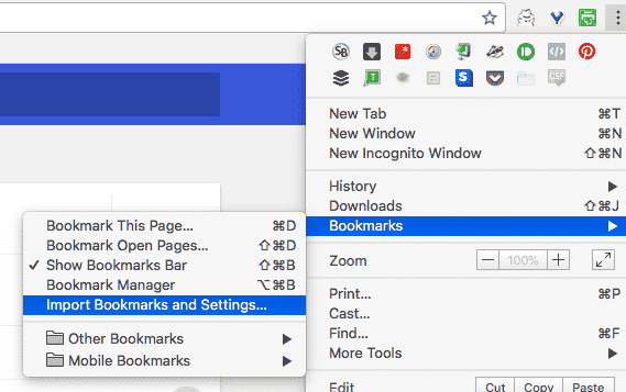 How To Transfer Bookmarks  Passwords   History Between Browsers - 83