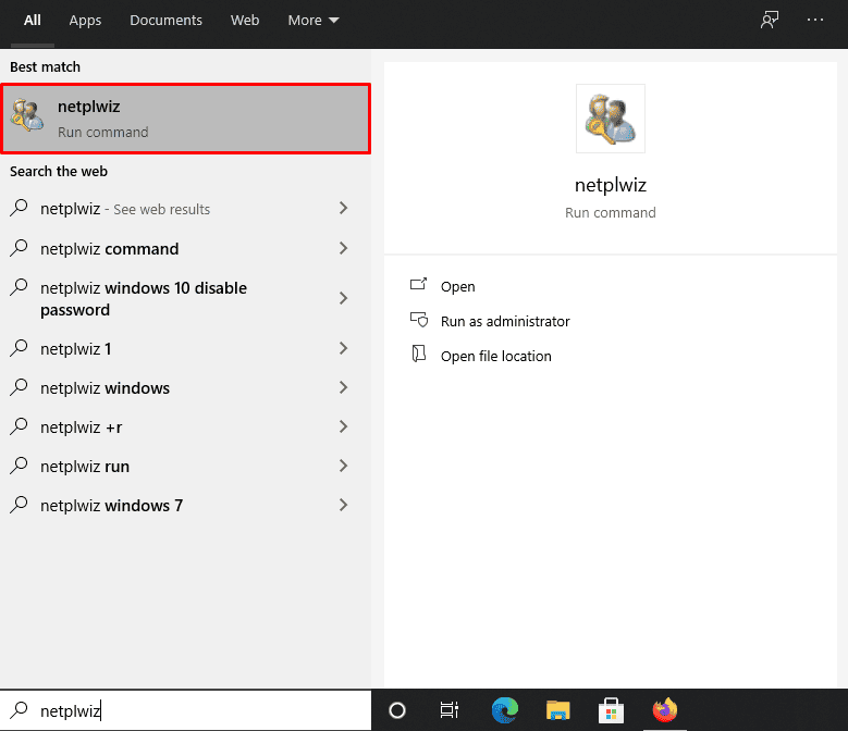How to remove password from Windows 10?