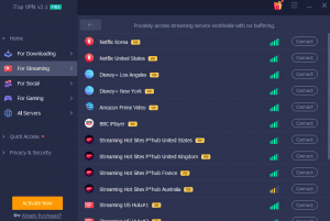 Access any Videos  Social networks  and Region locked Games using iTop VPN - 3