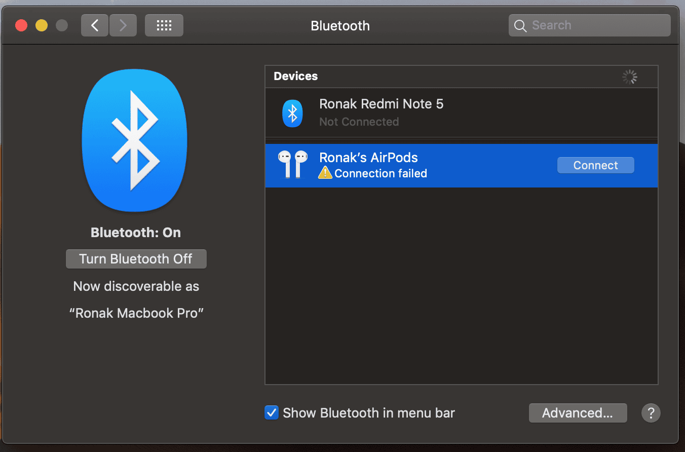 airpods with your mac