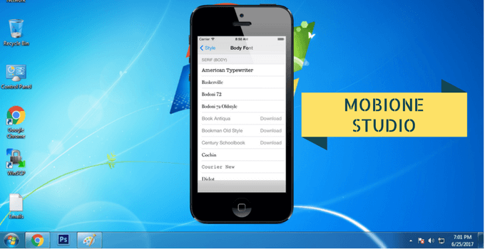 mobione studio ios emulator android studio