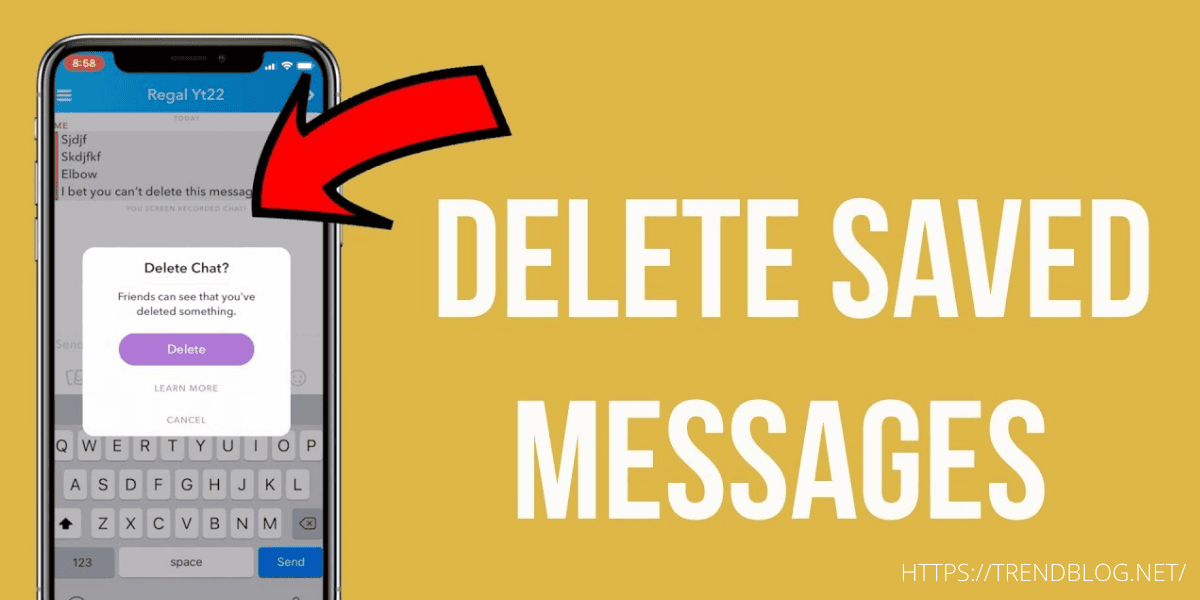 How To Delete All Saved Messages On Snapchat?