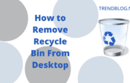How to Remove Recycle Bin From Desktop How to Remove Recycle Bin From Desktop