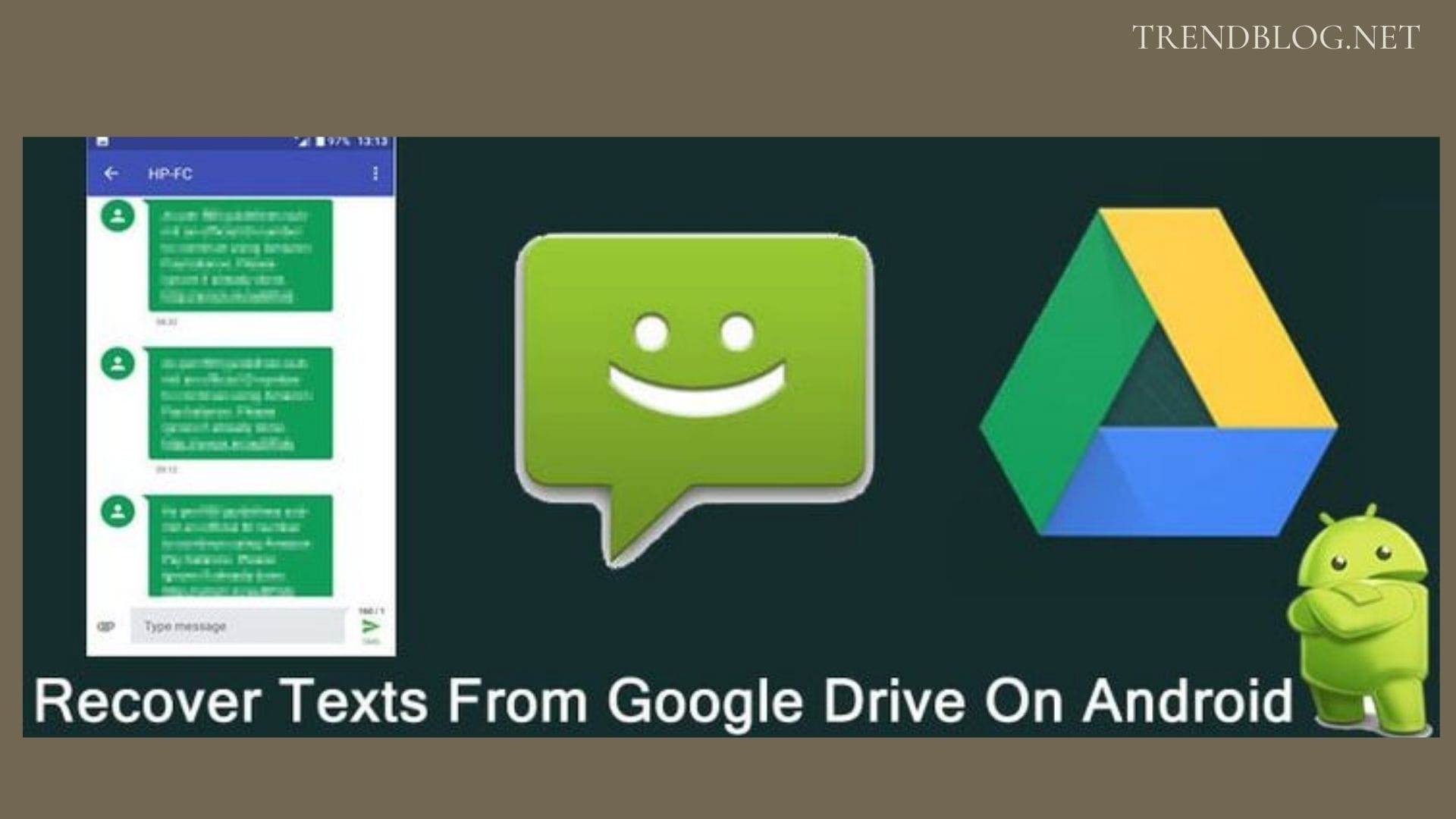 recovr deleted messages on google drive