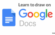 Learn How to Draw on Google Docs