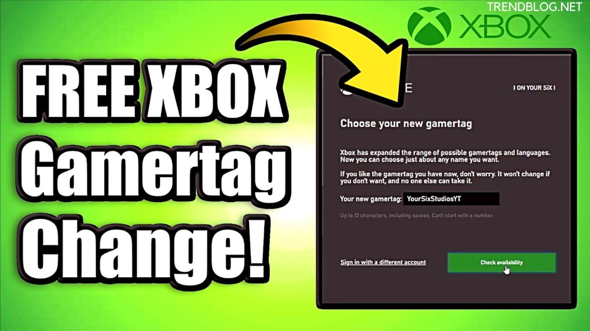 How to Change Xbox Gamertag
