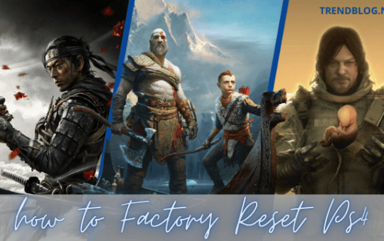 How to Factory Reset Ps4