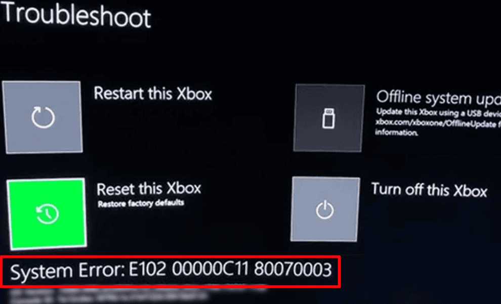 nuttet vejr Nyttig Fixing Xbox One Error E102: A Step-by-Step Guide | trendblog.net