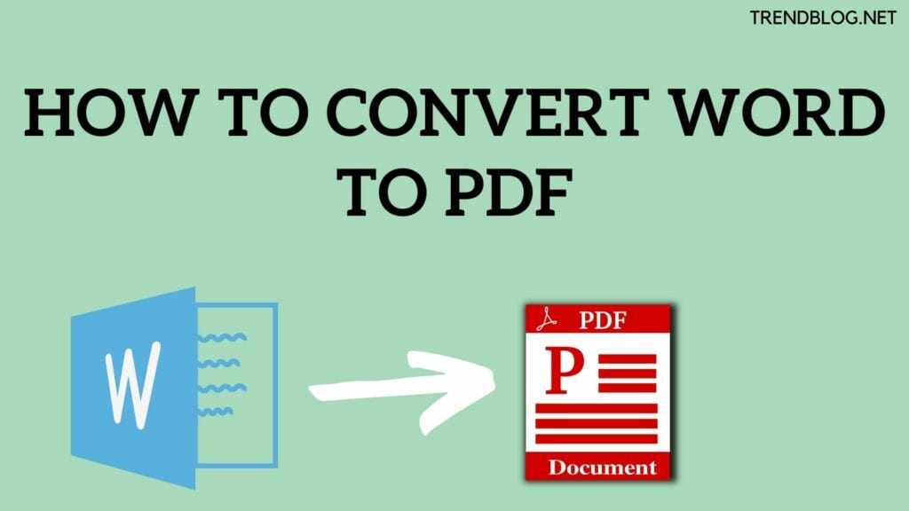 convert word file in to pdf