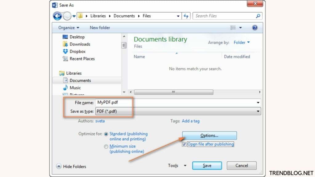 convert word file in to pdf 