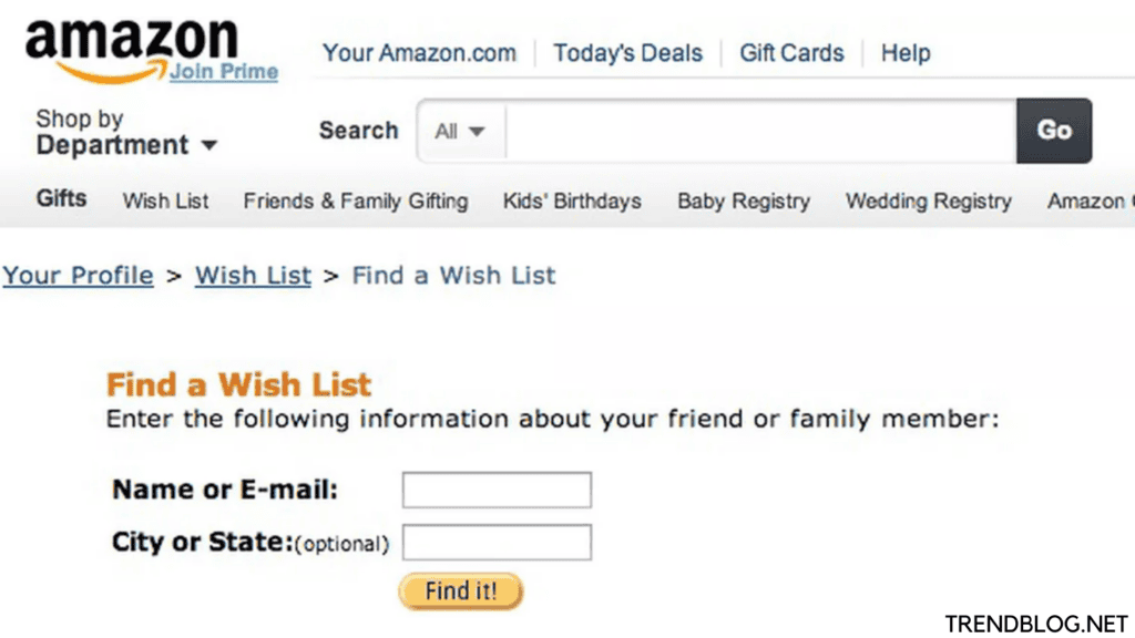 How to Find Someone s Amazon Wish List - 98