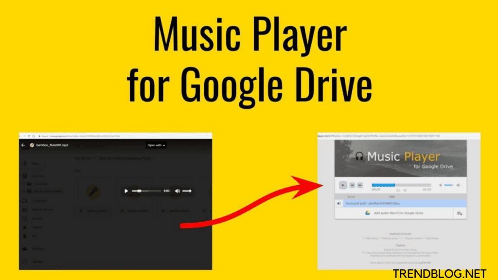 How to Embed Audio to Google Drive