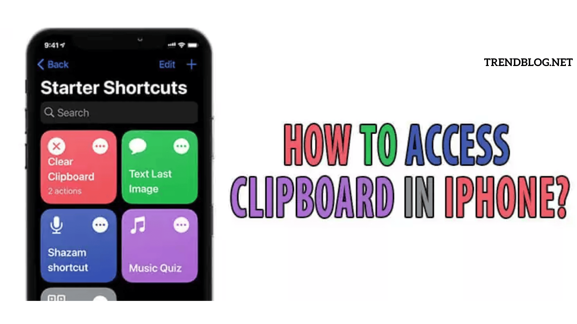 how to access clipboard on iphone