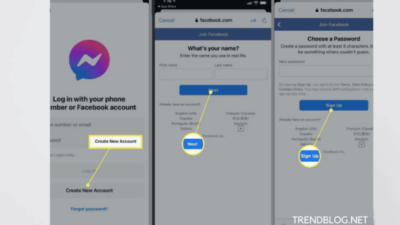 unable to open facebook messenger