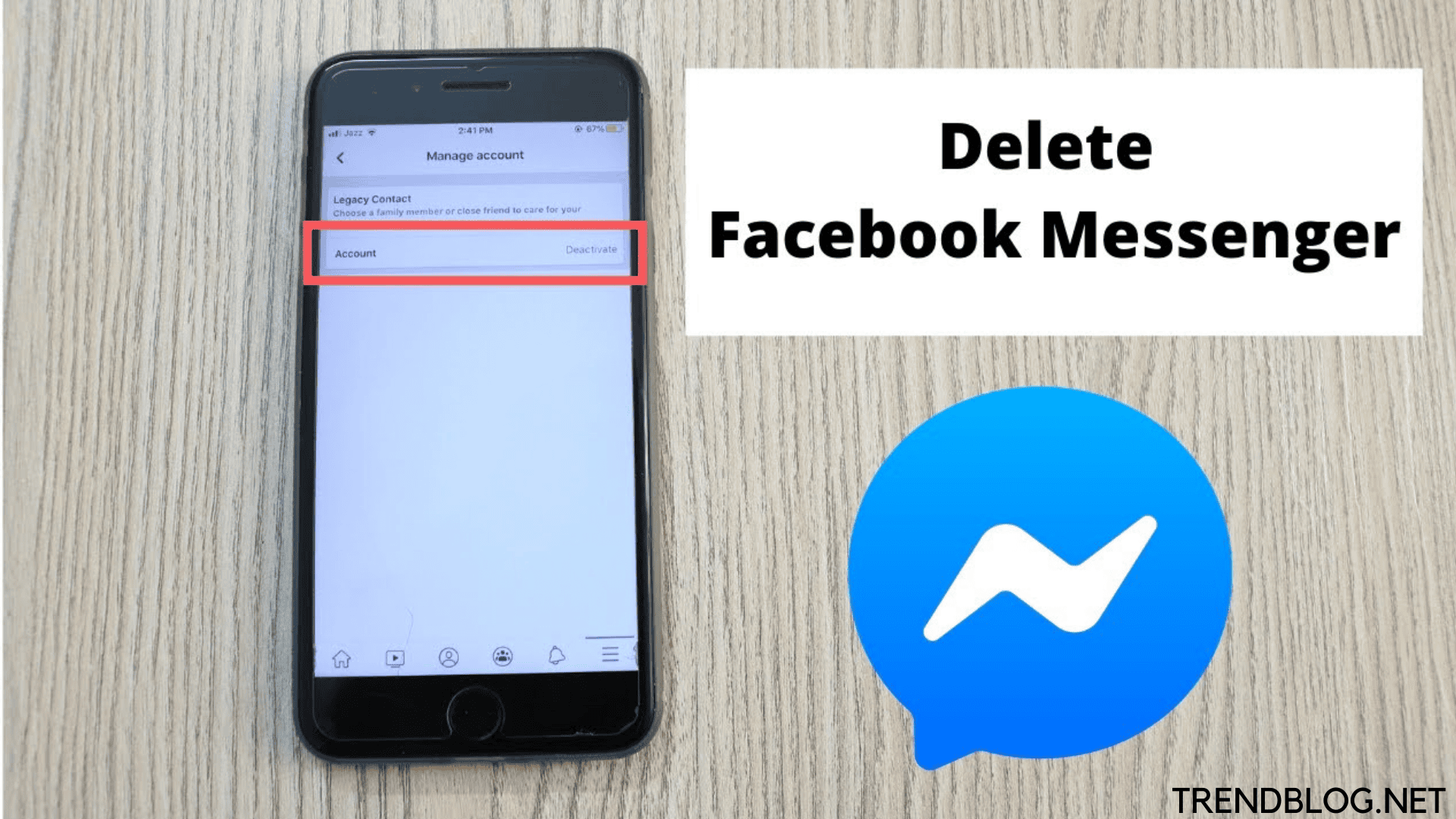 How to Deactivate Messenger Without Also Deleting Facebook