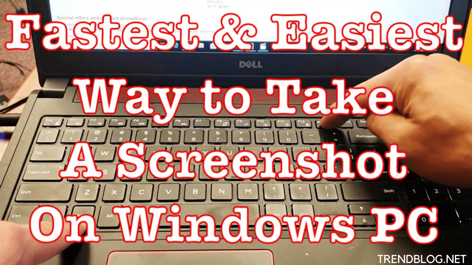 Take screen. How to Crop screenshot fast.