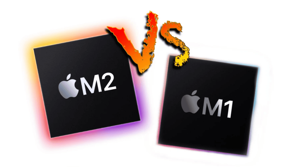 difference between m1 & m2 chip