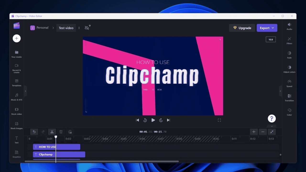 How to Use Clipchamp Video Editor in Windows 11  trendblog.net