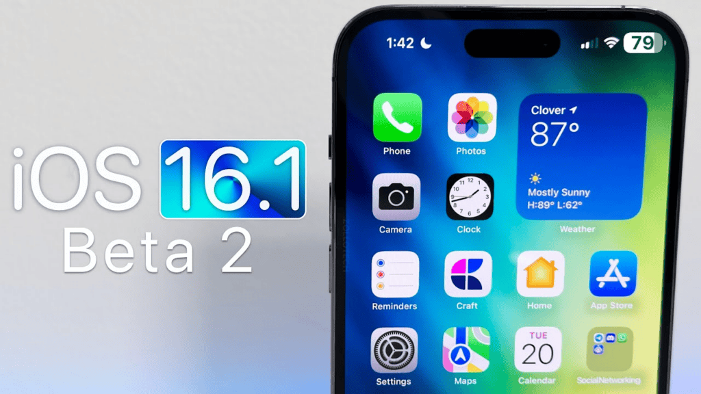 Everything in iOS 16.1 Beta 2