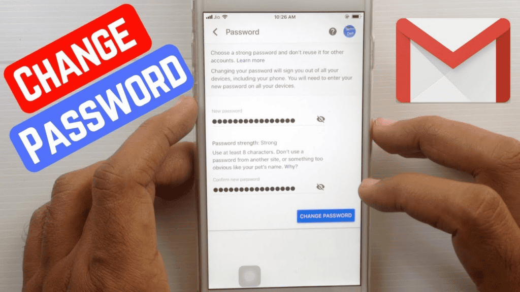 How to change or reset email password on iPhone Quickly - 9