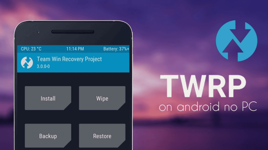 Install TWRP recovery on Android