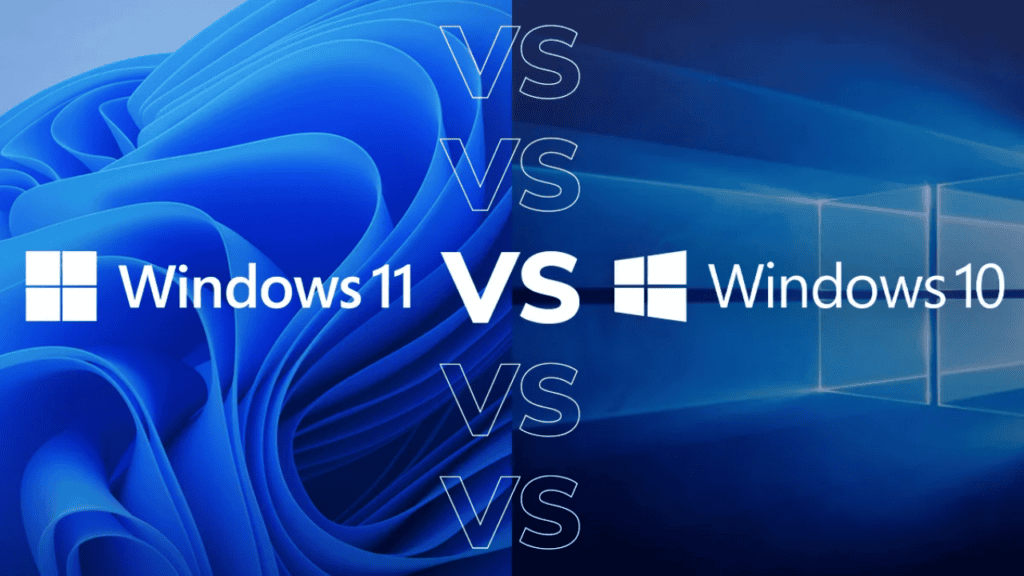 windows 11 and windows 10 comparison