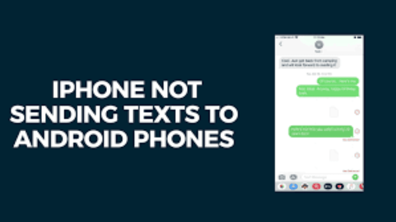 Reasons and Solutions Why iPhone not sending texts to android