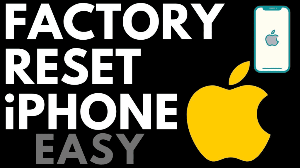 How to Factory Reset Apple iPhone 14