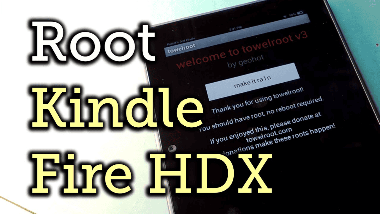 How To Root Kindle Problem While Rooting