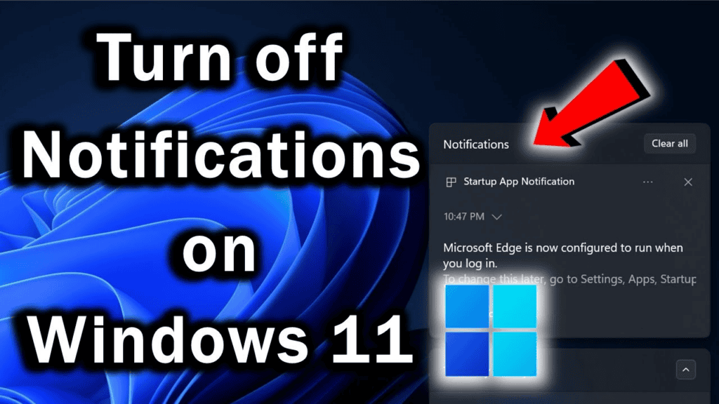 How to disable update notifications on Windows