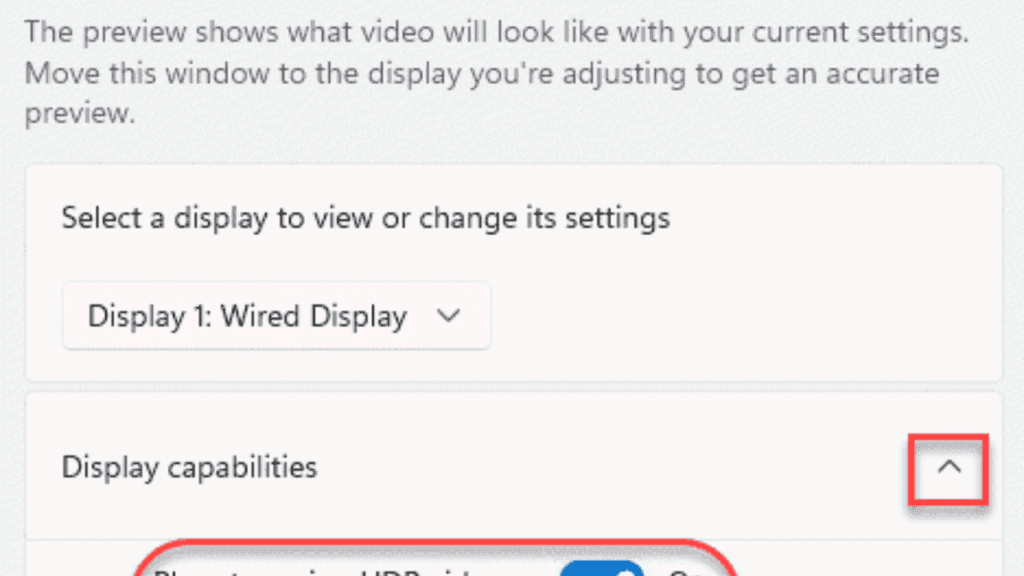 Stream HDR video on windows 11 using 2 Steps - 15