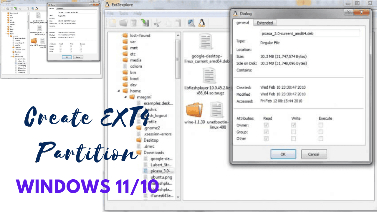  How to Create EXT4 Partition in Windows 11/10