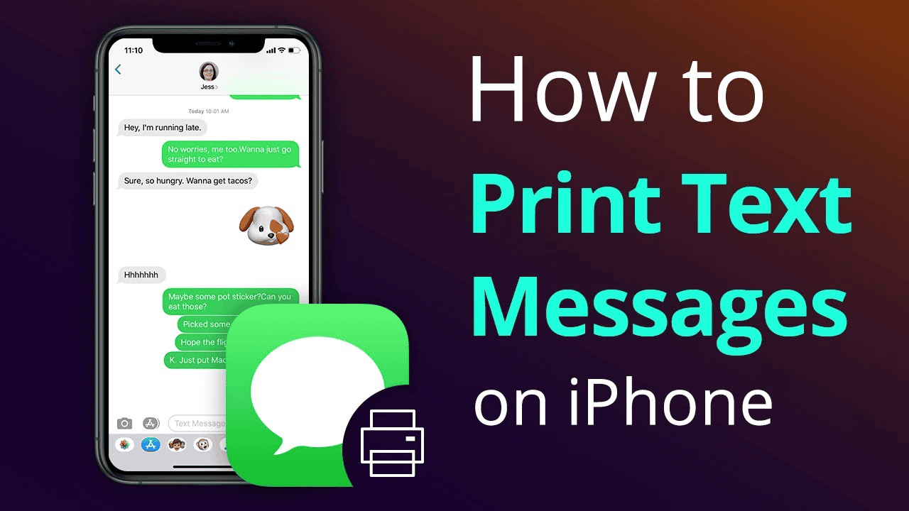 How to Print Text Messages from iPhone using 4 Effective Methods