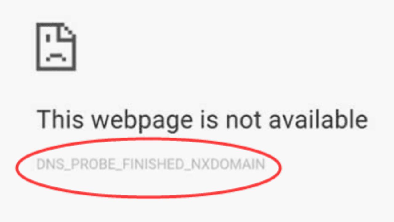 How to fix dns_probe_finished_nxdomain?