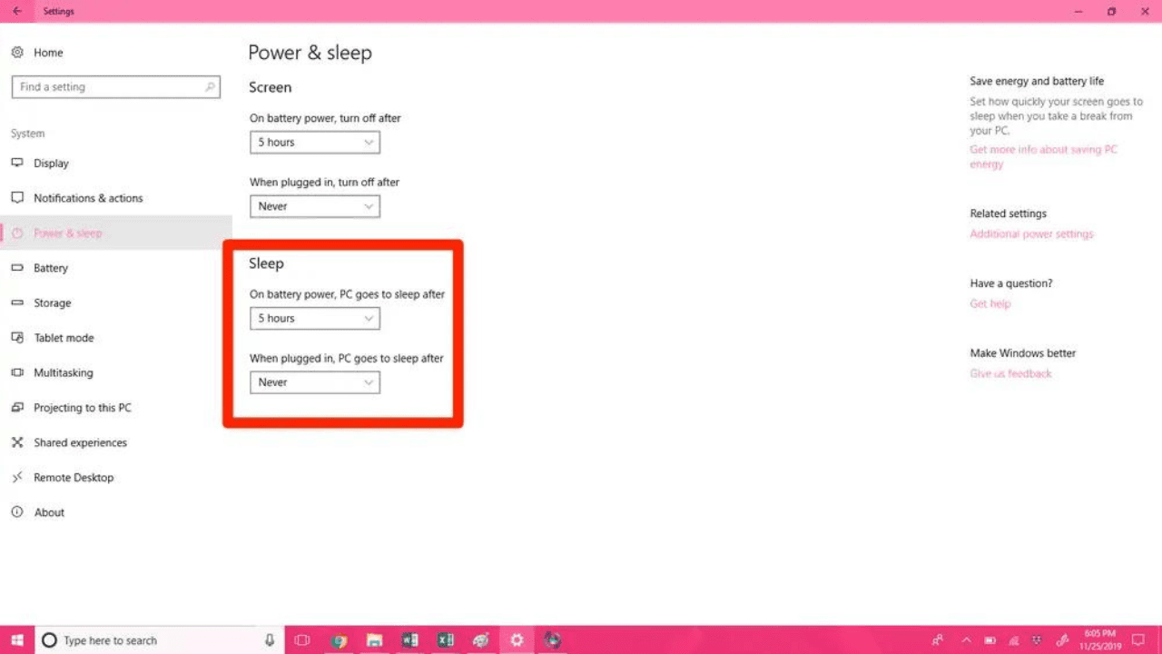 How to Disable Sleep Mode in Windows?
