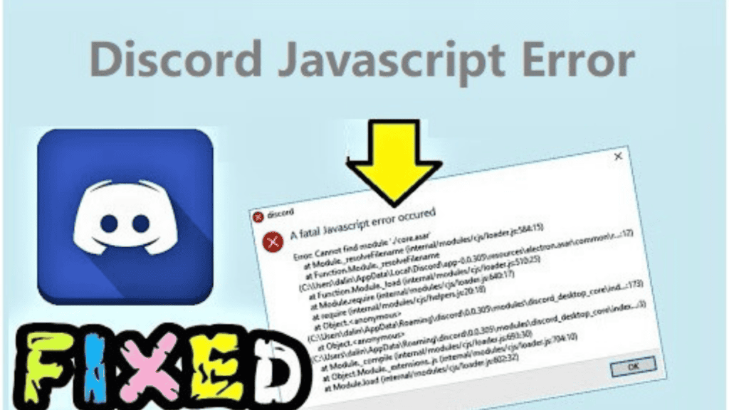How to Fix Discord Javascript Error? - Trendblog.net
