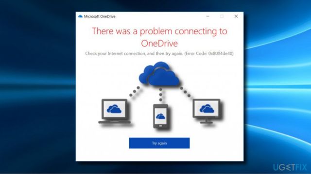Error 0x8004e4d0 when signing in to OneDrive